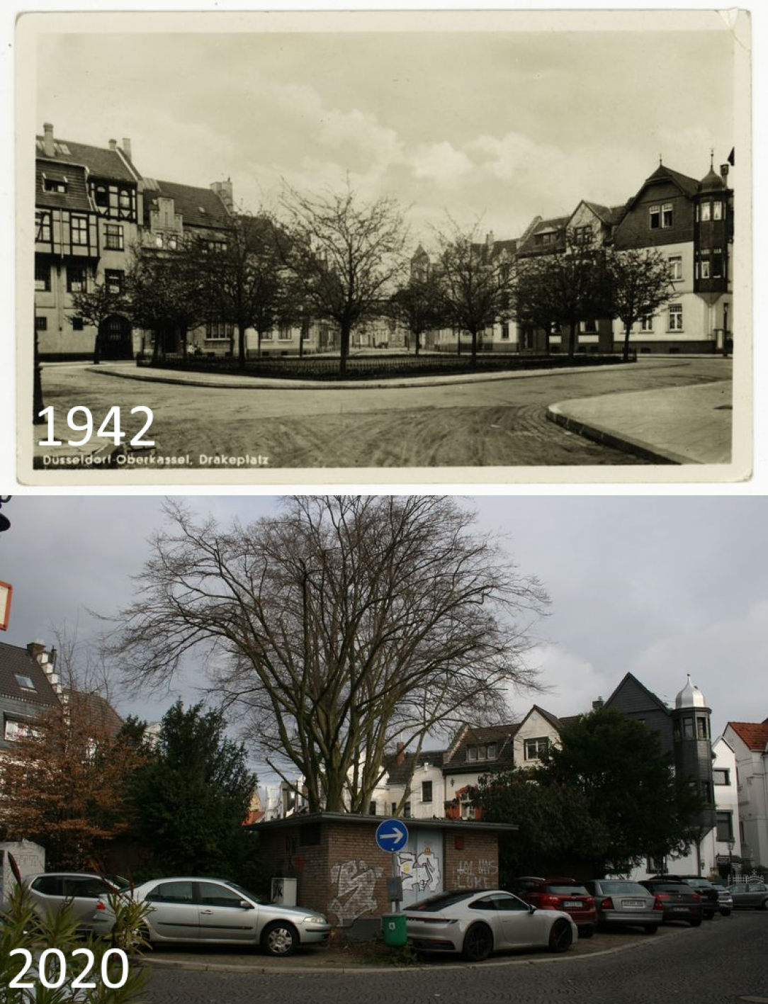 Another example of &quot;Düsseldorf before and after&quot;