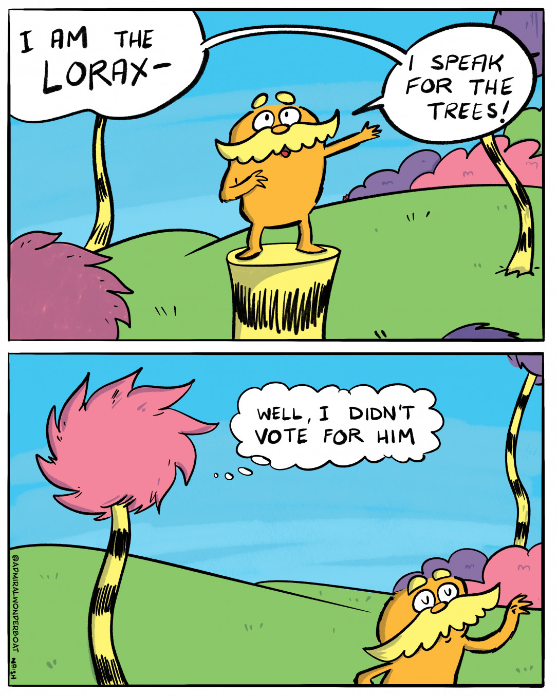 presumptuous lorax