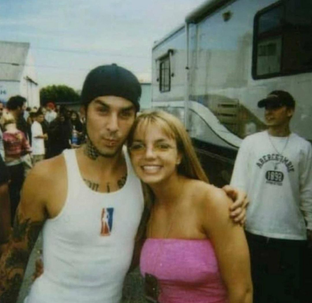 Travis Barker &amp;amp; Britney Spears in the 90s