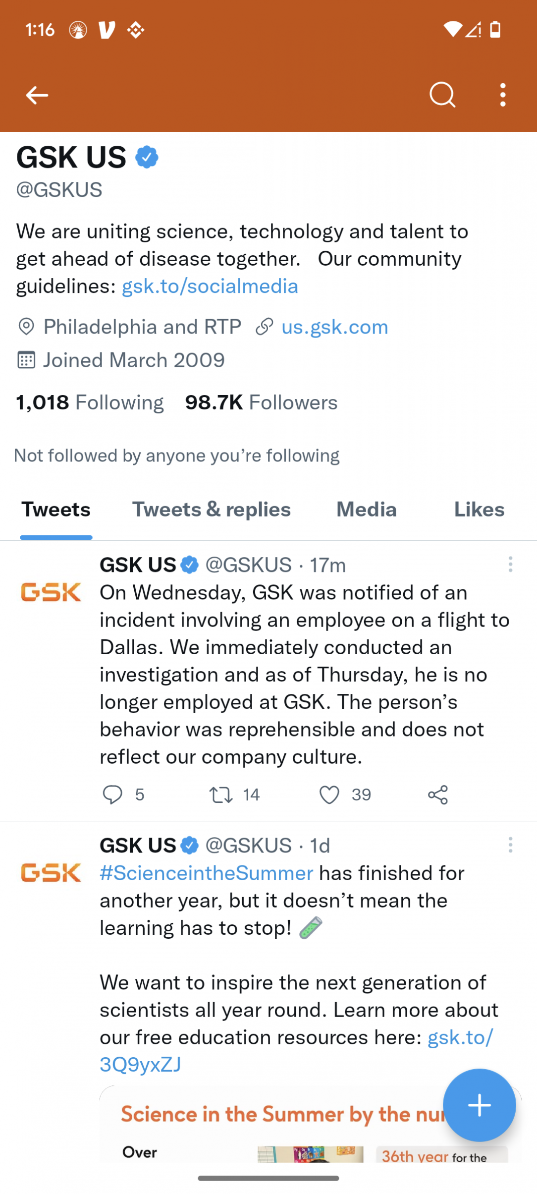 gsk employee fired for racist tantrum