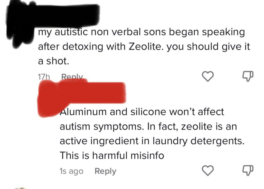 Crazy person advocates for giving a child a dangerous water softening agent because he’s autistic
