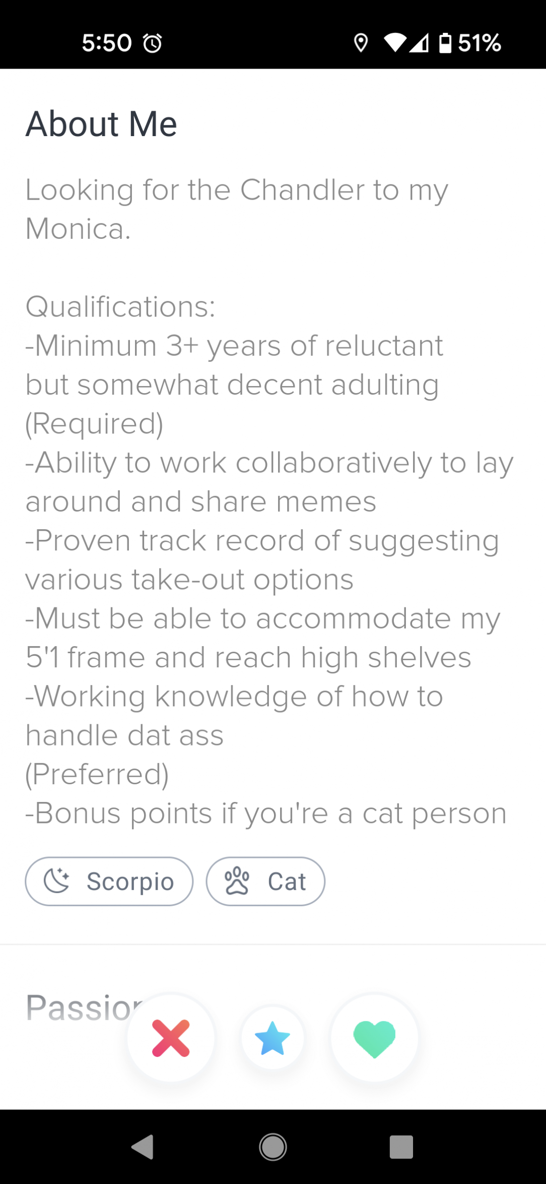 Cute &amp;amp; reasonable &#039;Qualifications&#039;