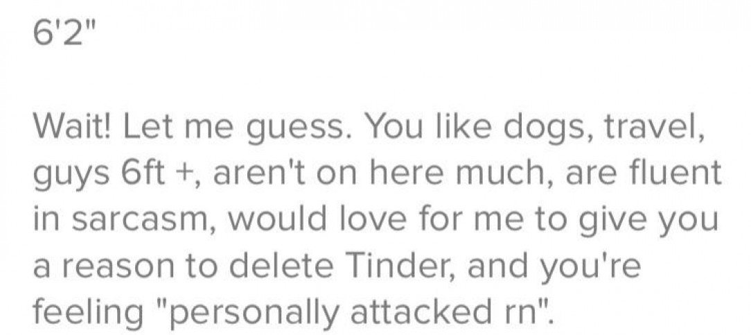 Why is it so common to see bios like this. You’re making fun of women…while trying to get them to want you?