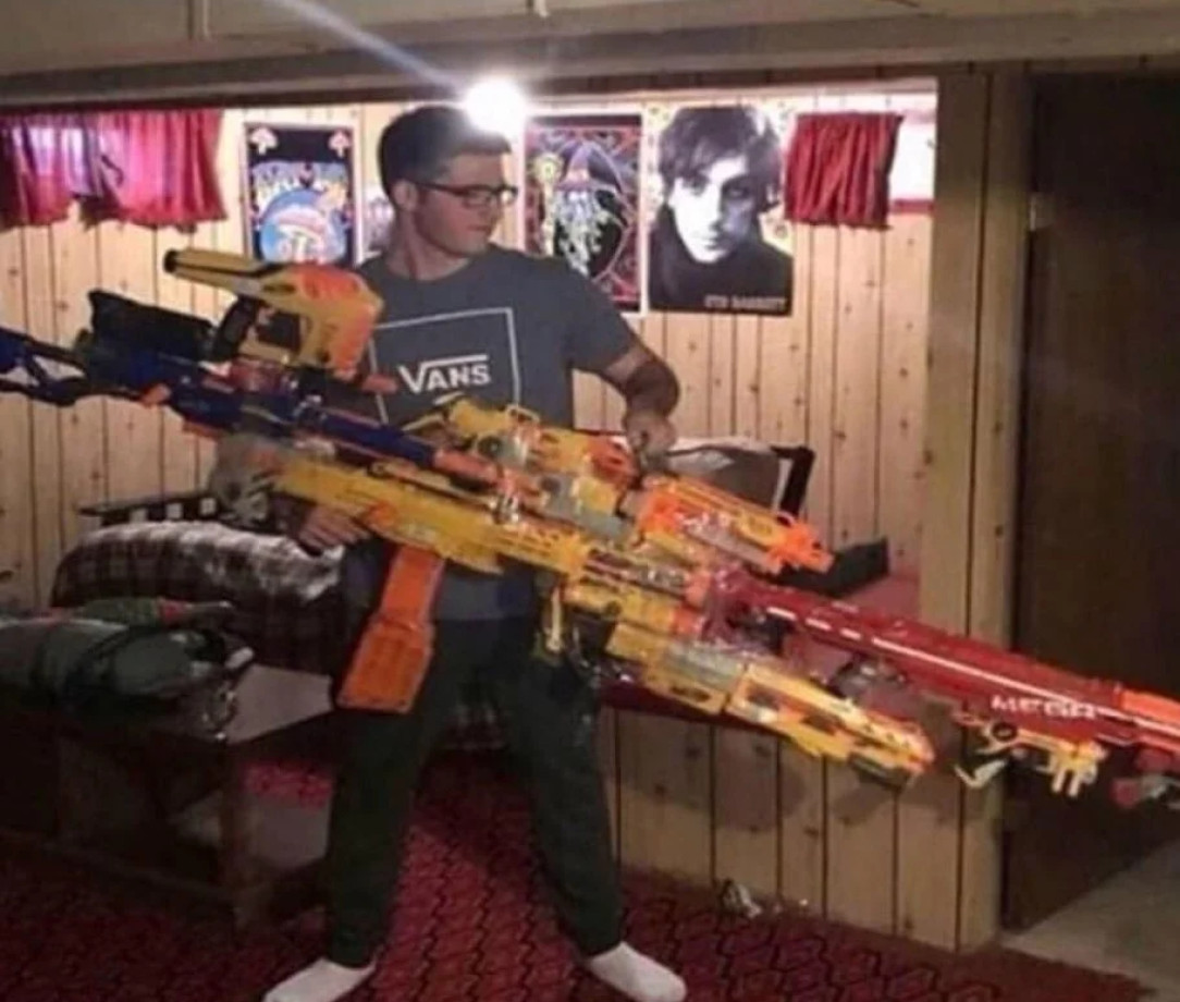 Michael, owner of doomsday rifle number 4 (bullet hell boss)