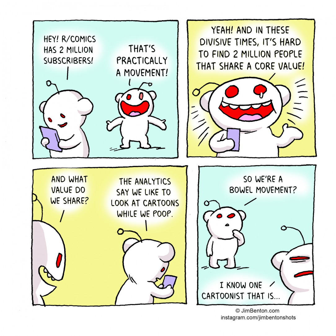 Two Million Subscriber Celebration: A Special Comic from Jim Benton