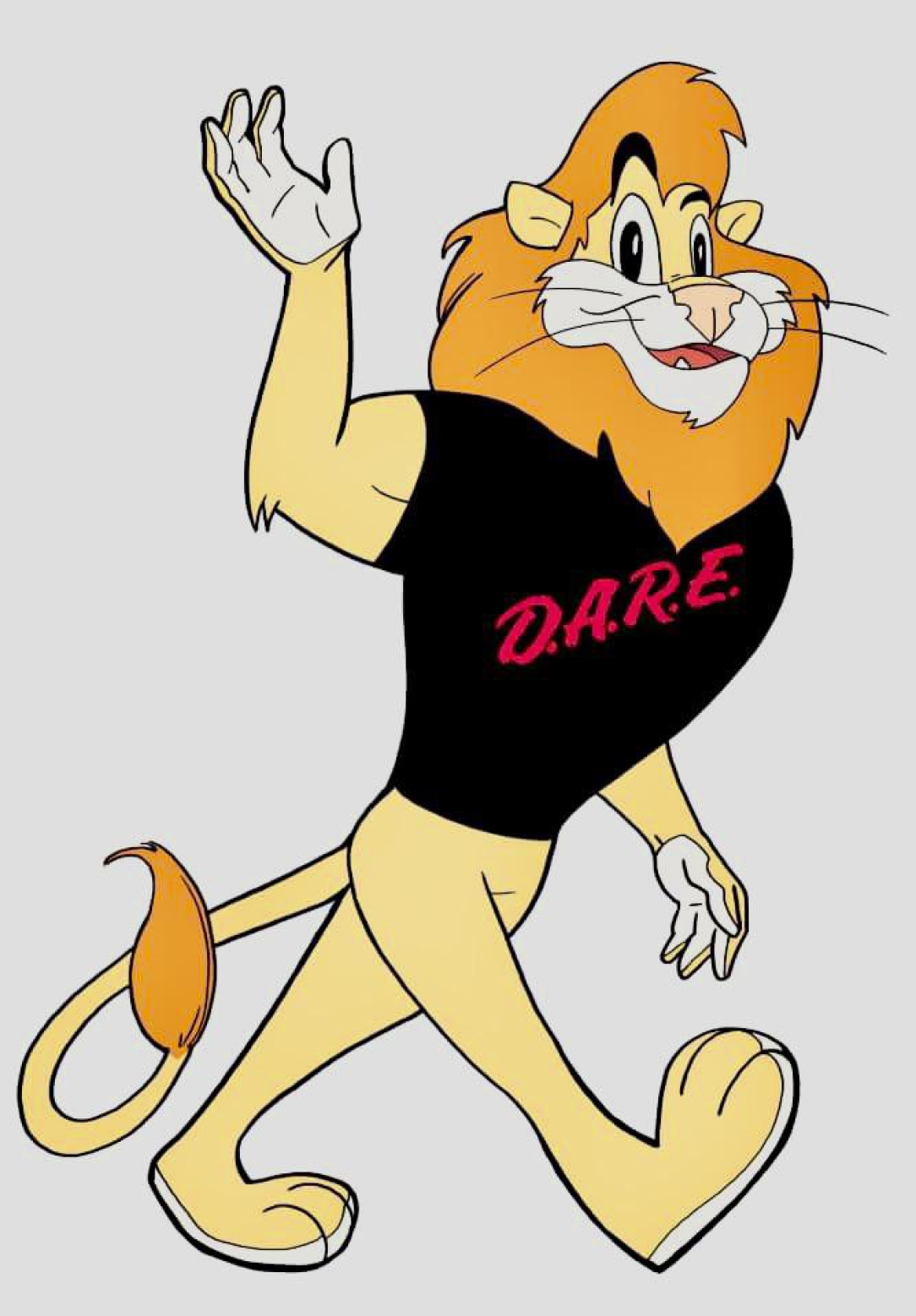 So many of us grew up to let down Darren the DARE lion