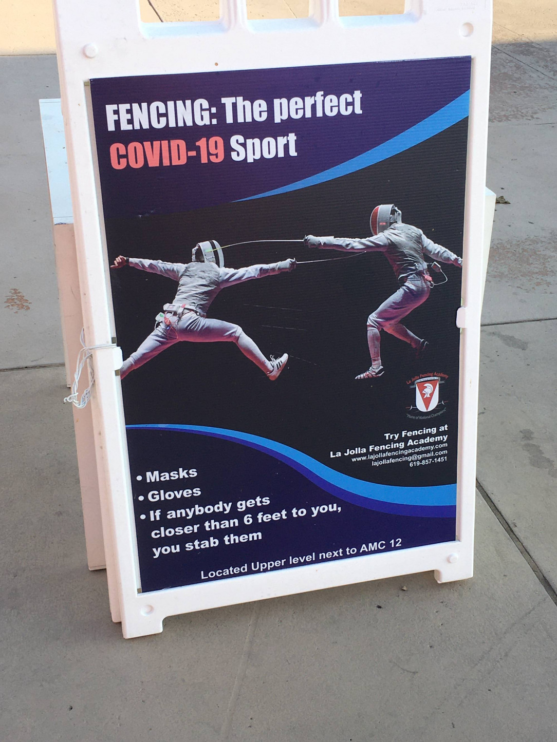 Fencing: the perfect COVID-19 sport