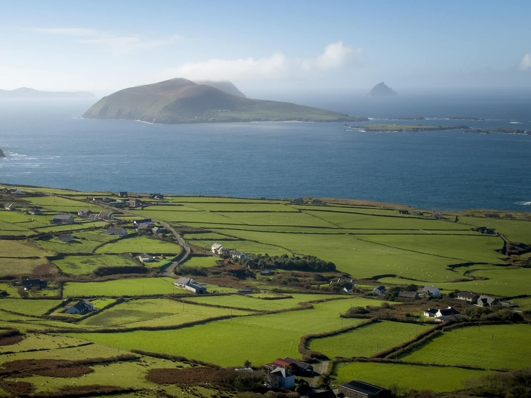 Looking back towards the Great Blaskets - Dingle, Co. Kerry, Ireland