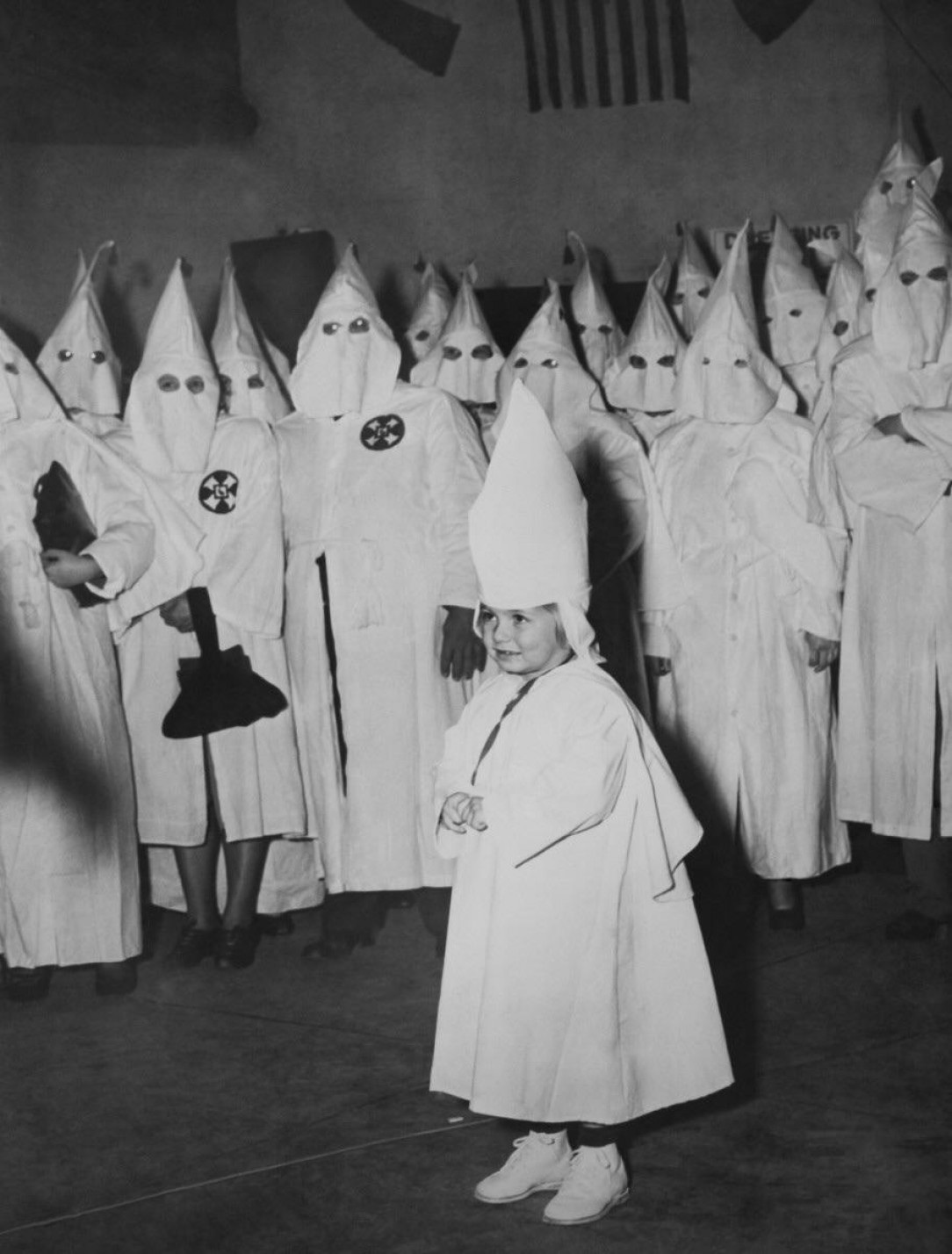 The KKK used to run a youth group called the Klu Klux Kiddies