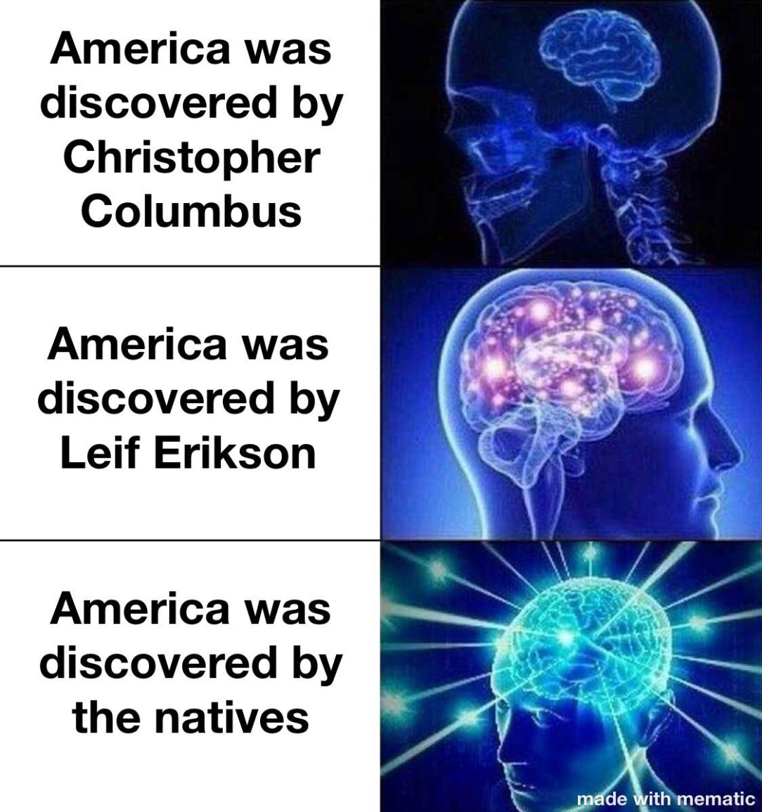Who discovered America?