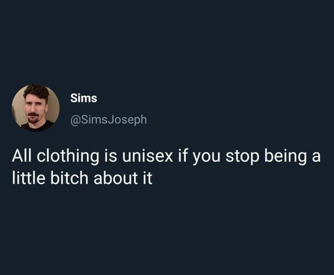 Clothes Have No Gender