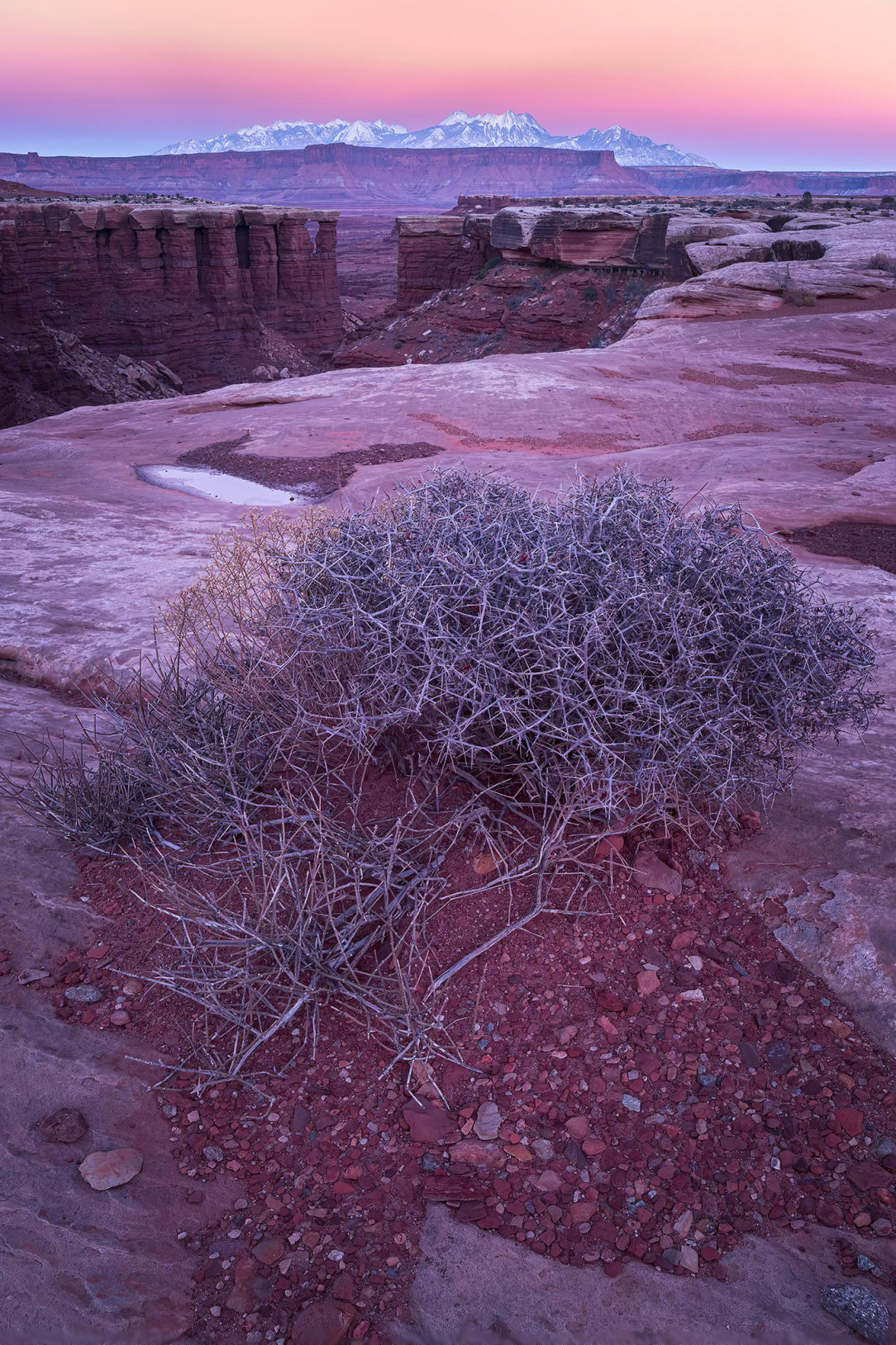 Sundown in Utah&#039;s Canyon Country