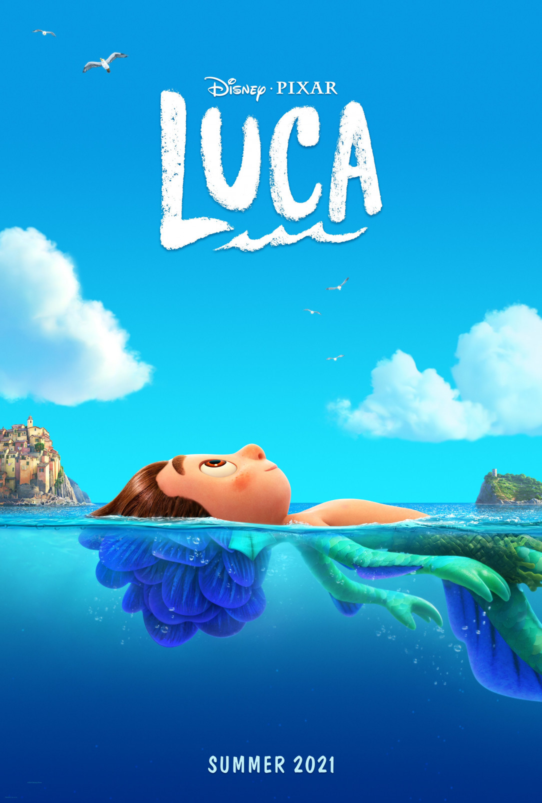 First poster for Pixar&#039;s Luca