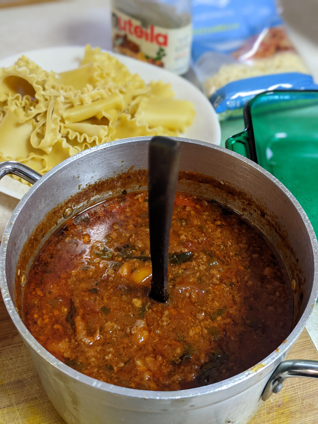 Meat sauce for lasagna