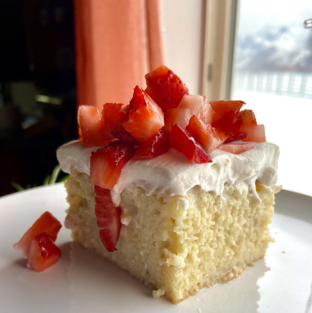 homemade tres leches