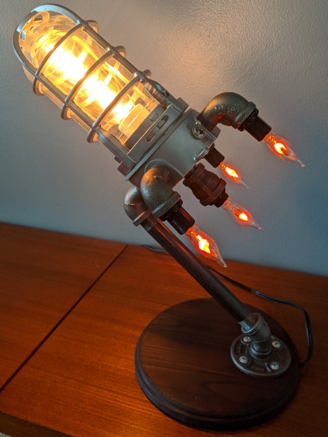 Rocketship Lamp