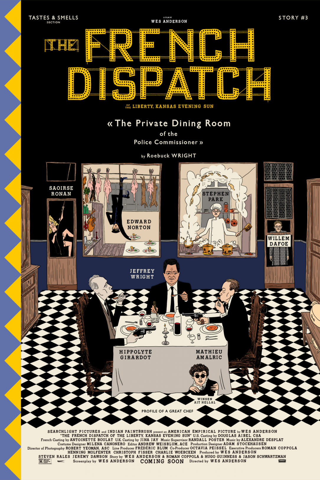 New poster for Wes Anderson&#039;s &#039;The French Dispatch&#039;