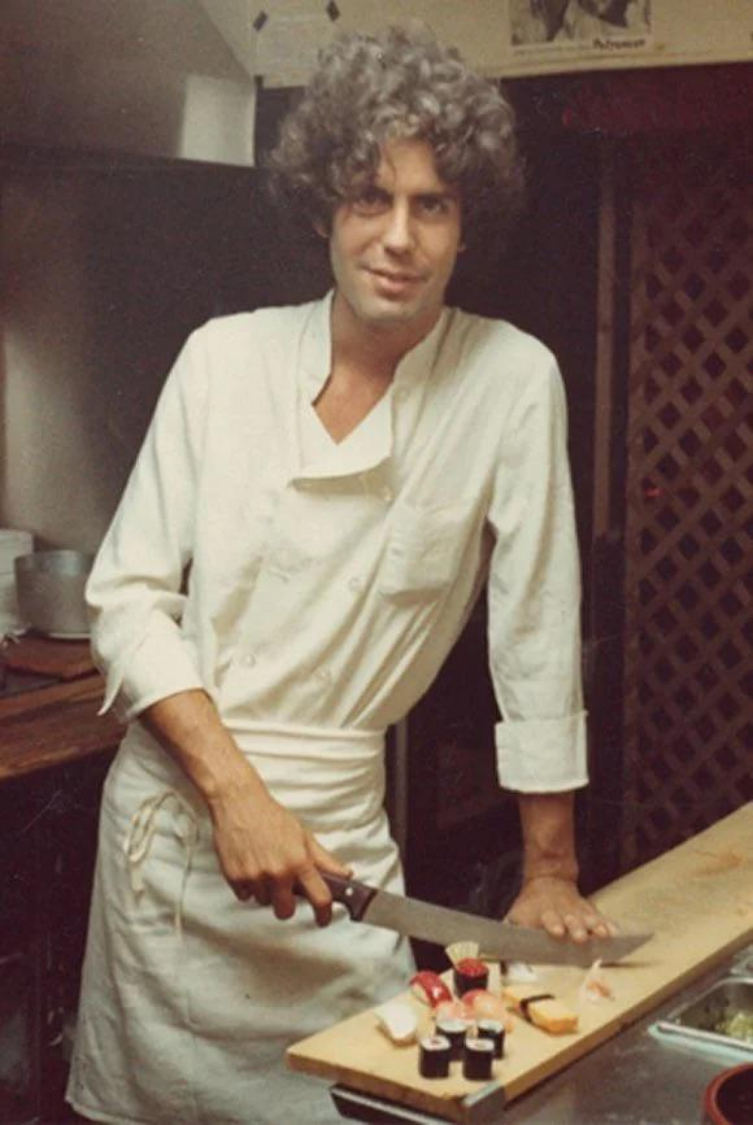 Anthony Bourdain (1980s), today would have been his 66th birthday