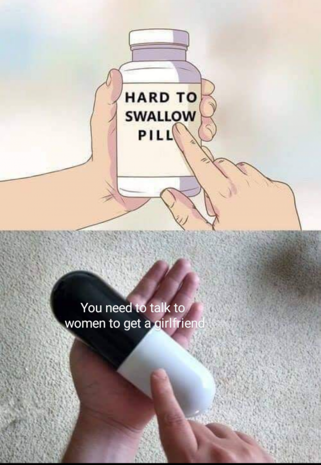 Hard to swallow pill