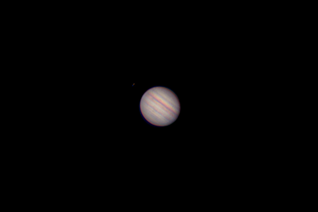 Jupiter &amp;amp; Io on the 15th of July 2021
