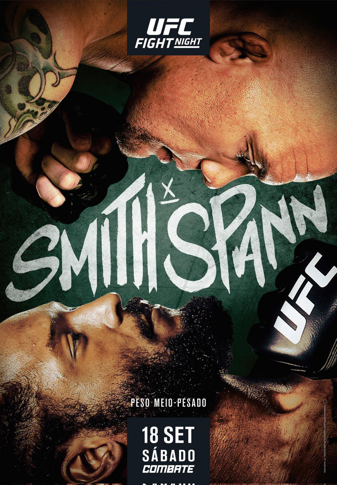 Official Smith vs Spann poster