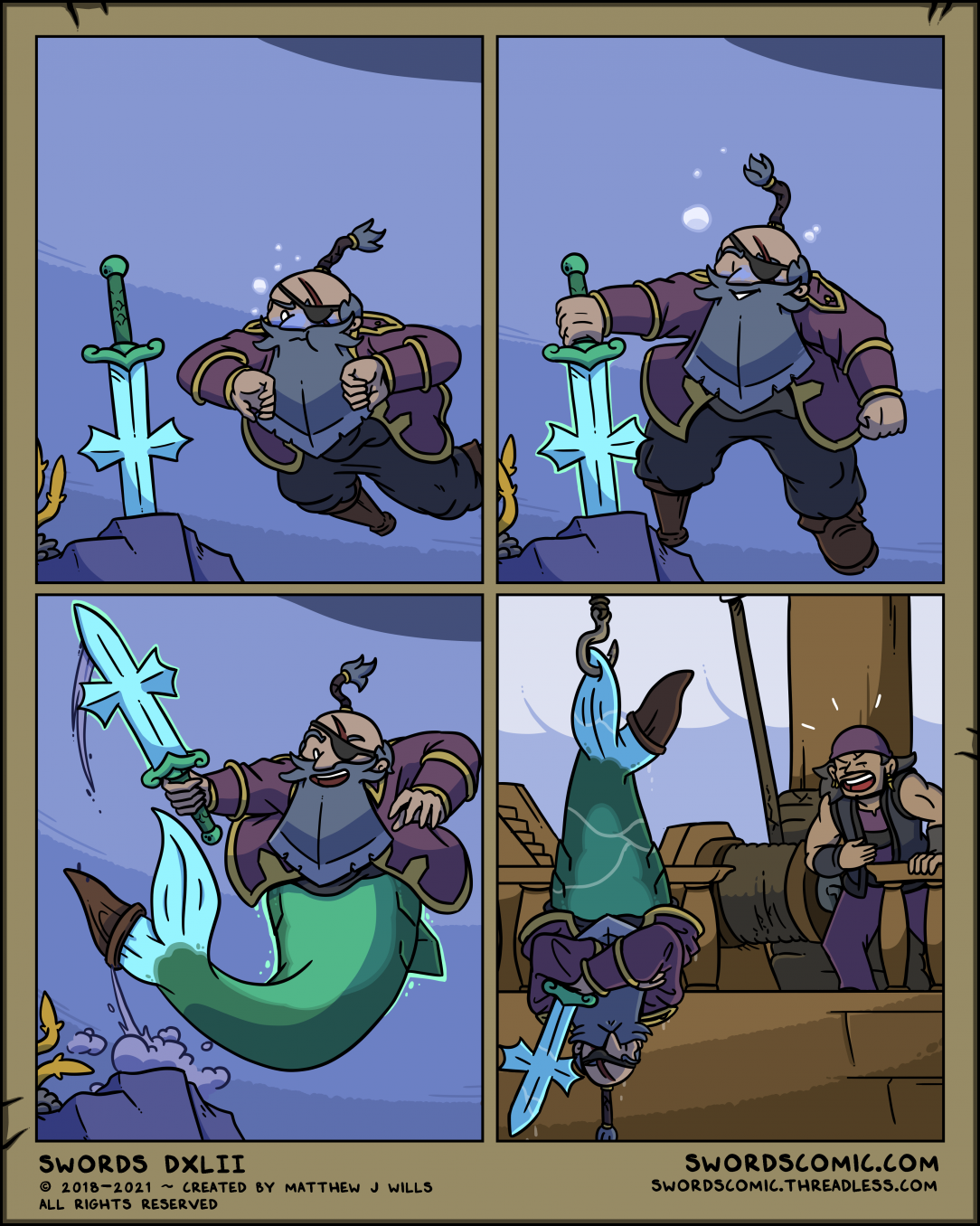 Swords ~ Swordtember: Aquatic