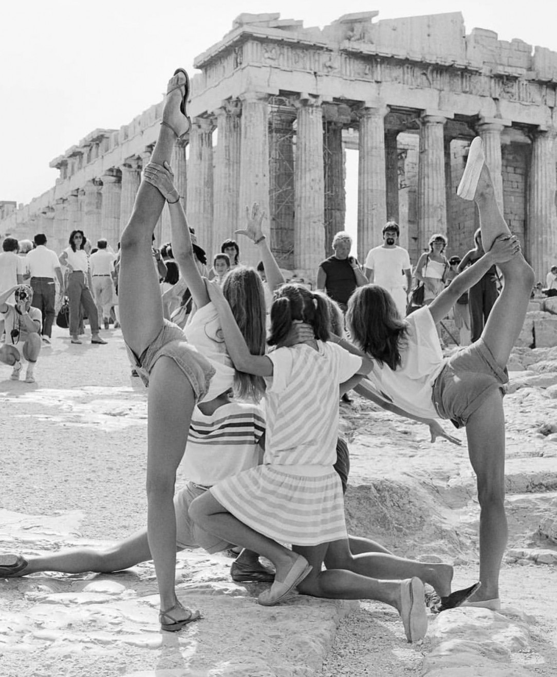 Tourists in Greece, 1983