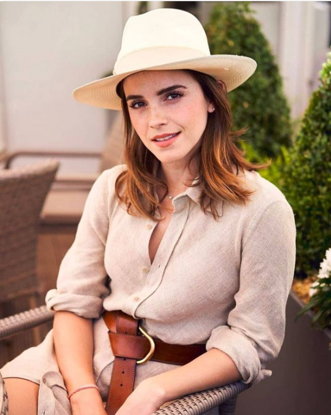 Emma at Wimbledon