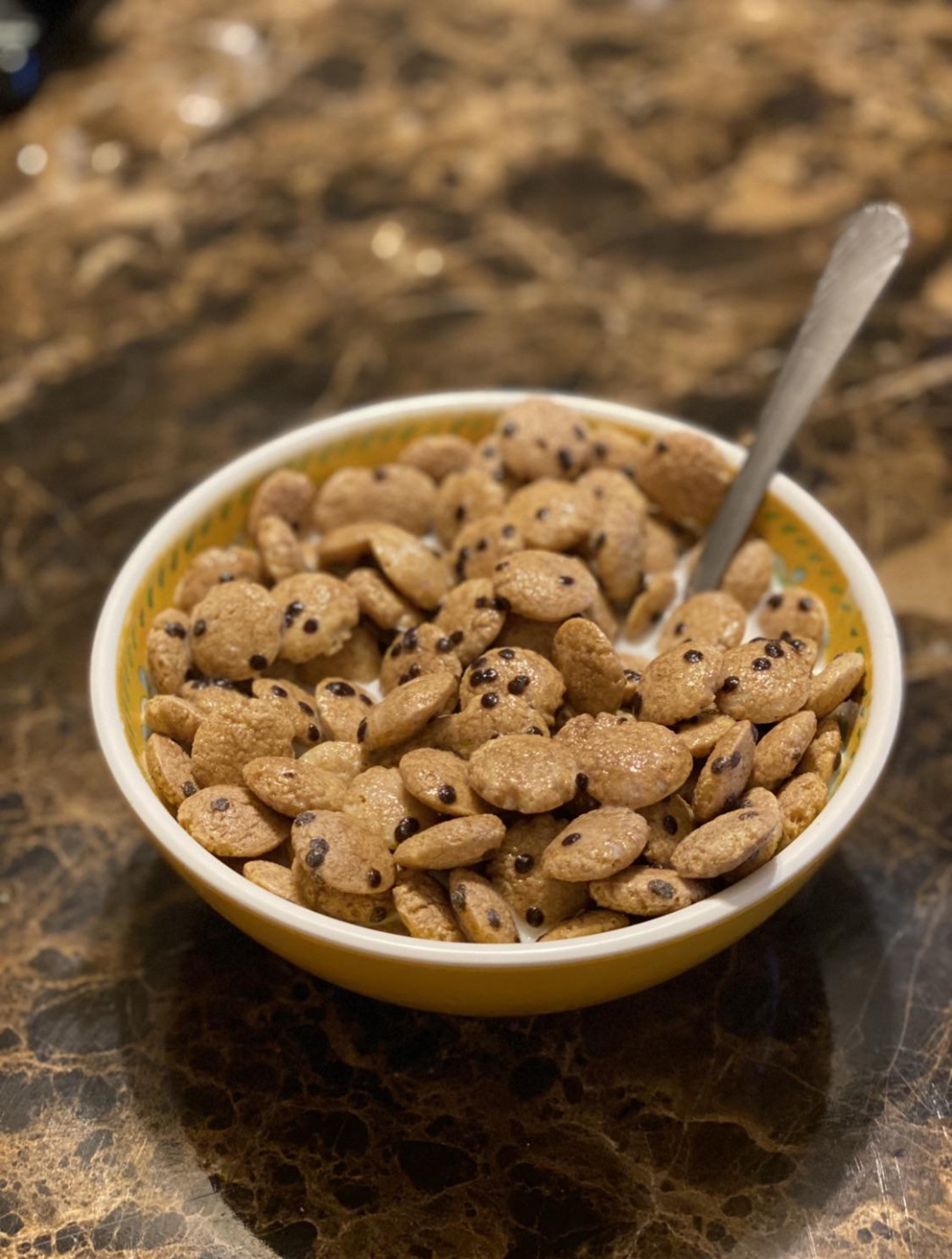 Just a bowl of Cookie Crisps