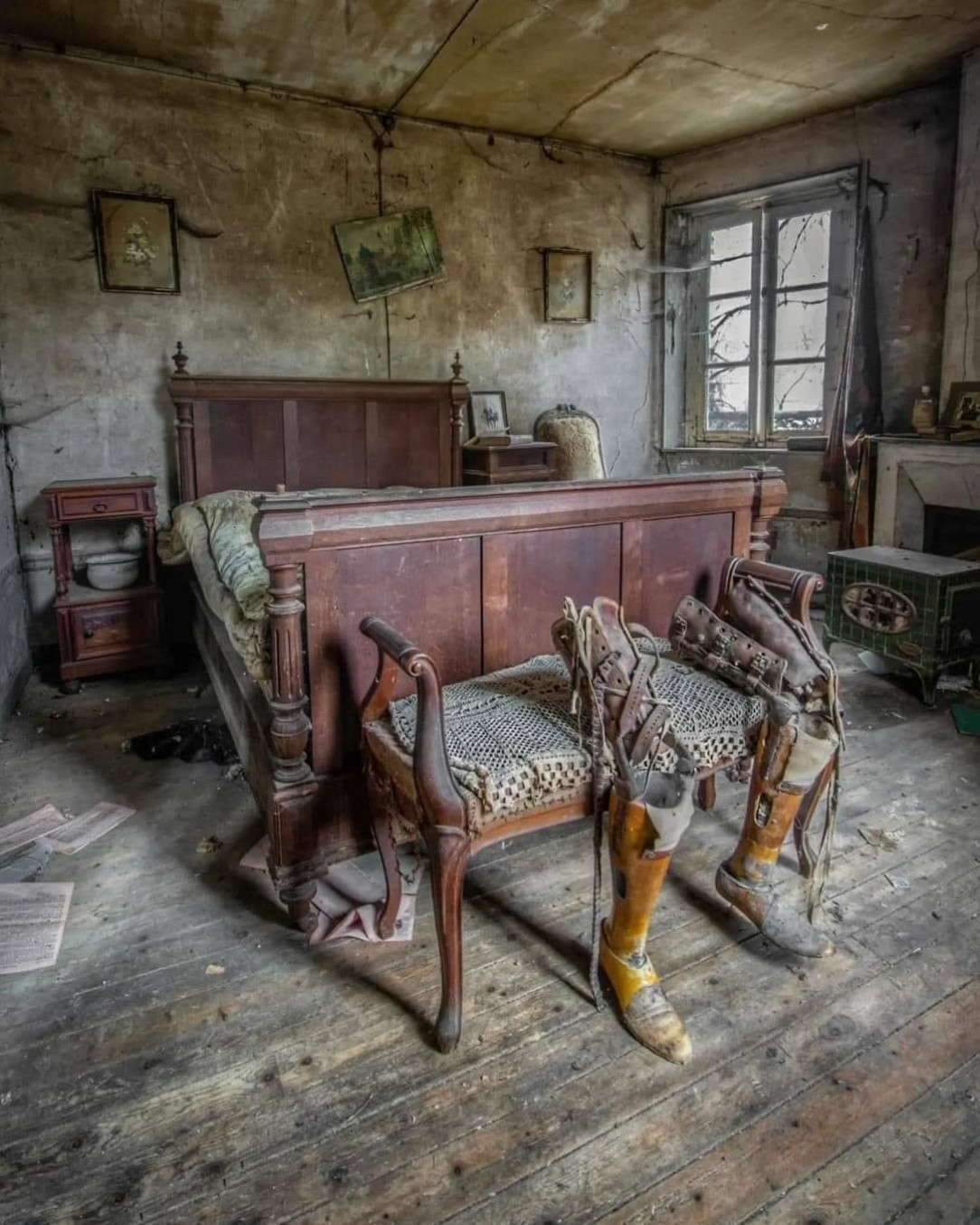 An abandoned house in France