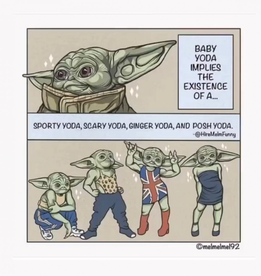 Dressing up baby Yoda 😅😂😅