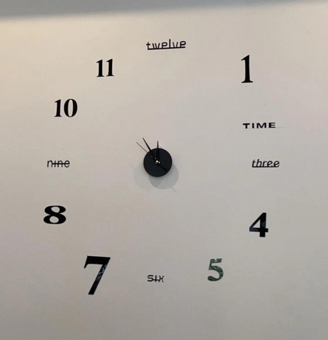 most readable clock ever