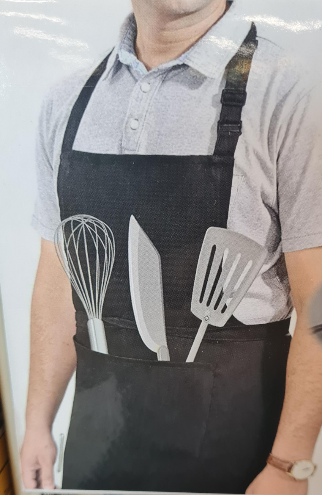 The ad for this apron. Just don&#039;t bend over I guess!