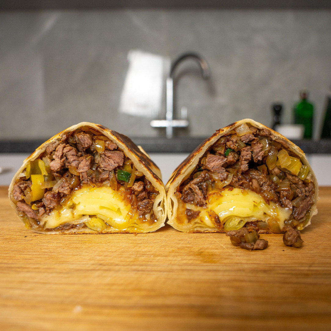 Cheesesteak Burrito