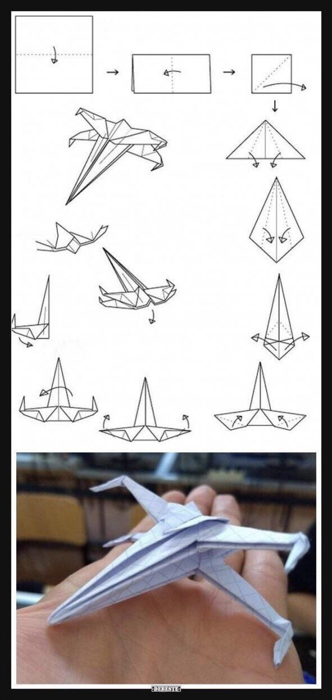 Origami X-Wing. You can thank me later