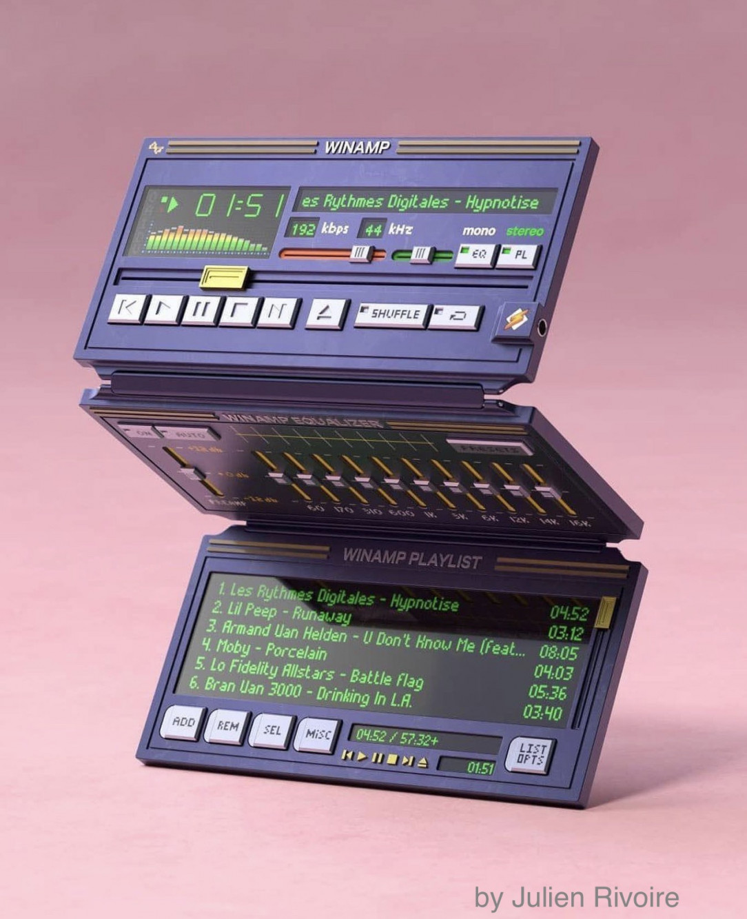 What if Winamp were a portable music player?