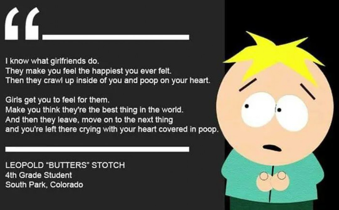 Wisdom of LEOPOLD &quot;BUTTERS&quot; STOTCH