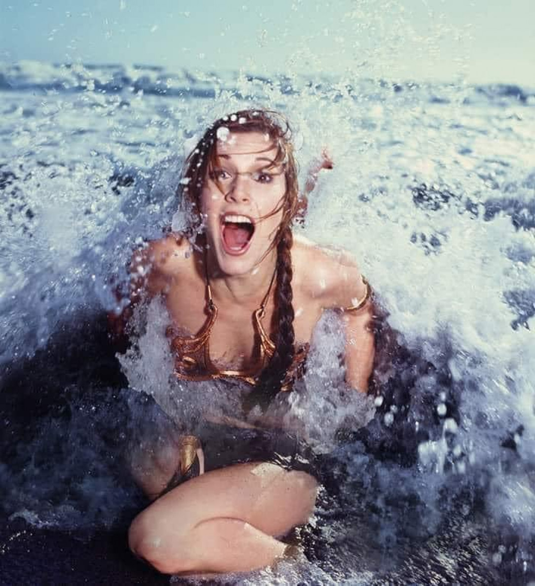 Carrie Fisher promoting “Return of the Jedi” for Rolling Stone Magazine, 1983