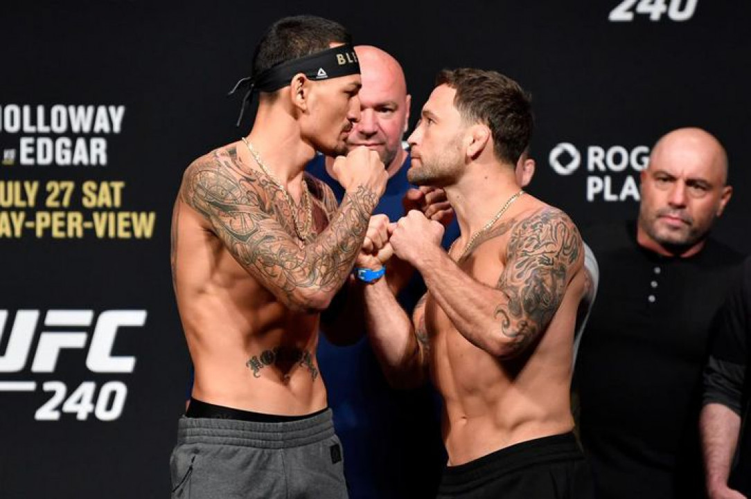 According to billed height, Frankie Edgar (5&#039;6&quot;, 1.67m) has never fought at a height advantage in the UFC, and only once was the taller man in his entire pro career