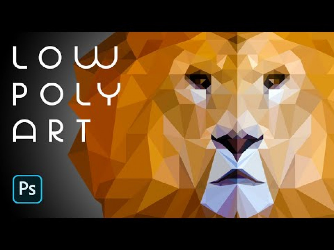 Photoshop: how to create beautiful, low poly art / Photoshop / Grepless