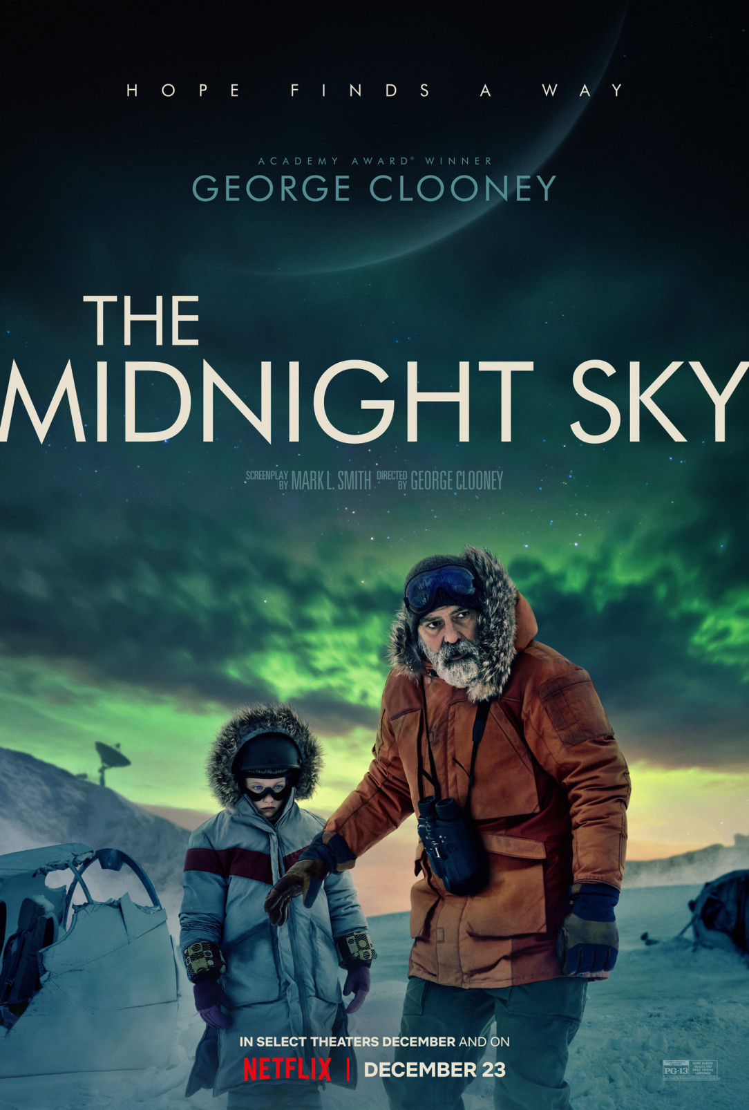 New poster for Clooney&#039;s &#039;The Midnight Sky&#039;