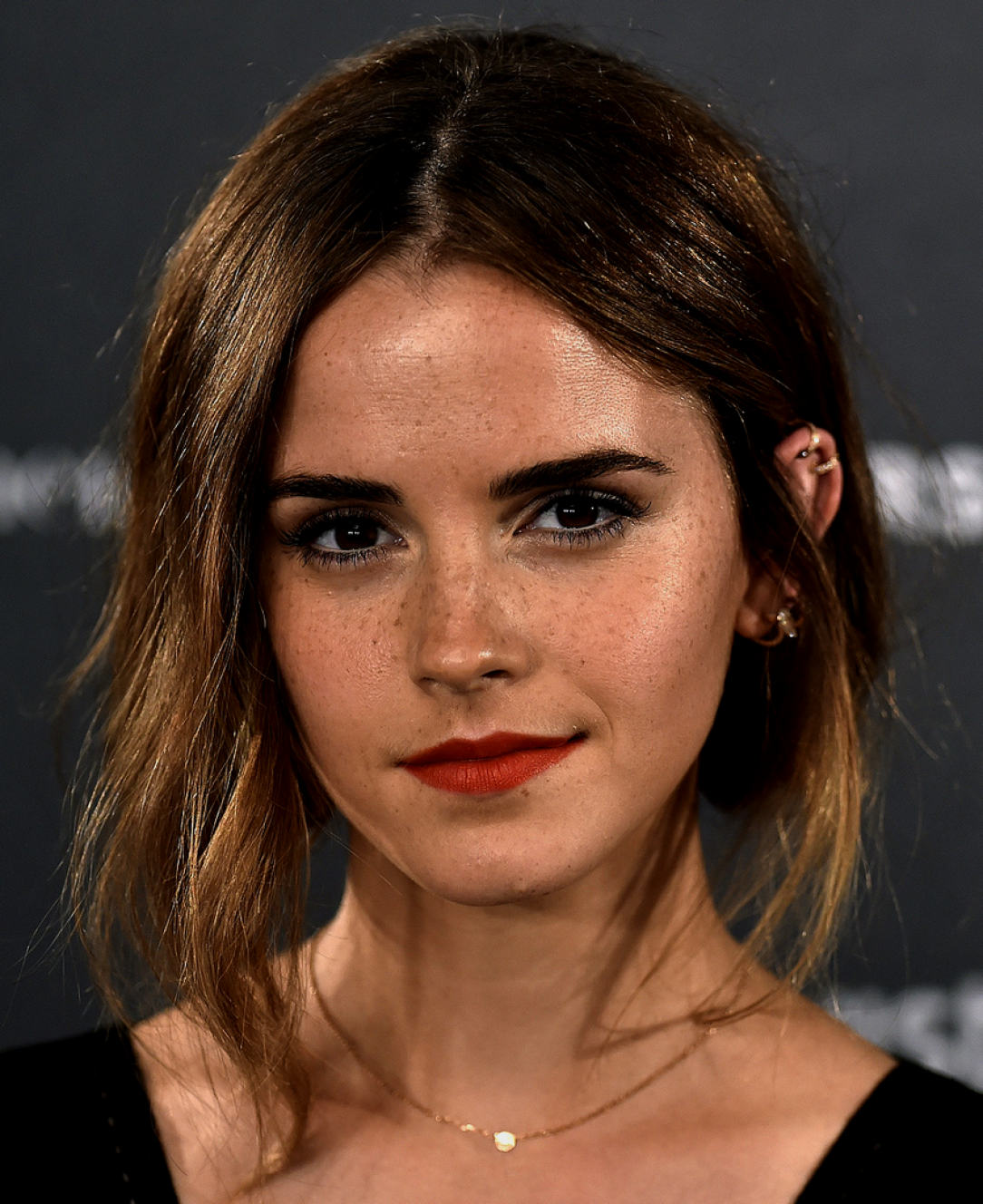 Emma &amp;amp; her freckles in Madrid - 2015 (best hairstyle? )