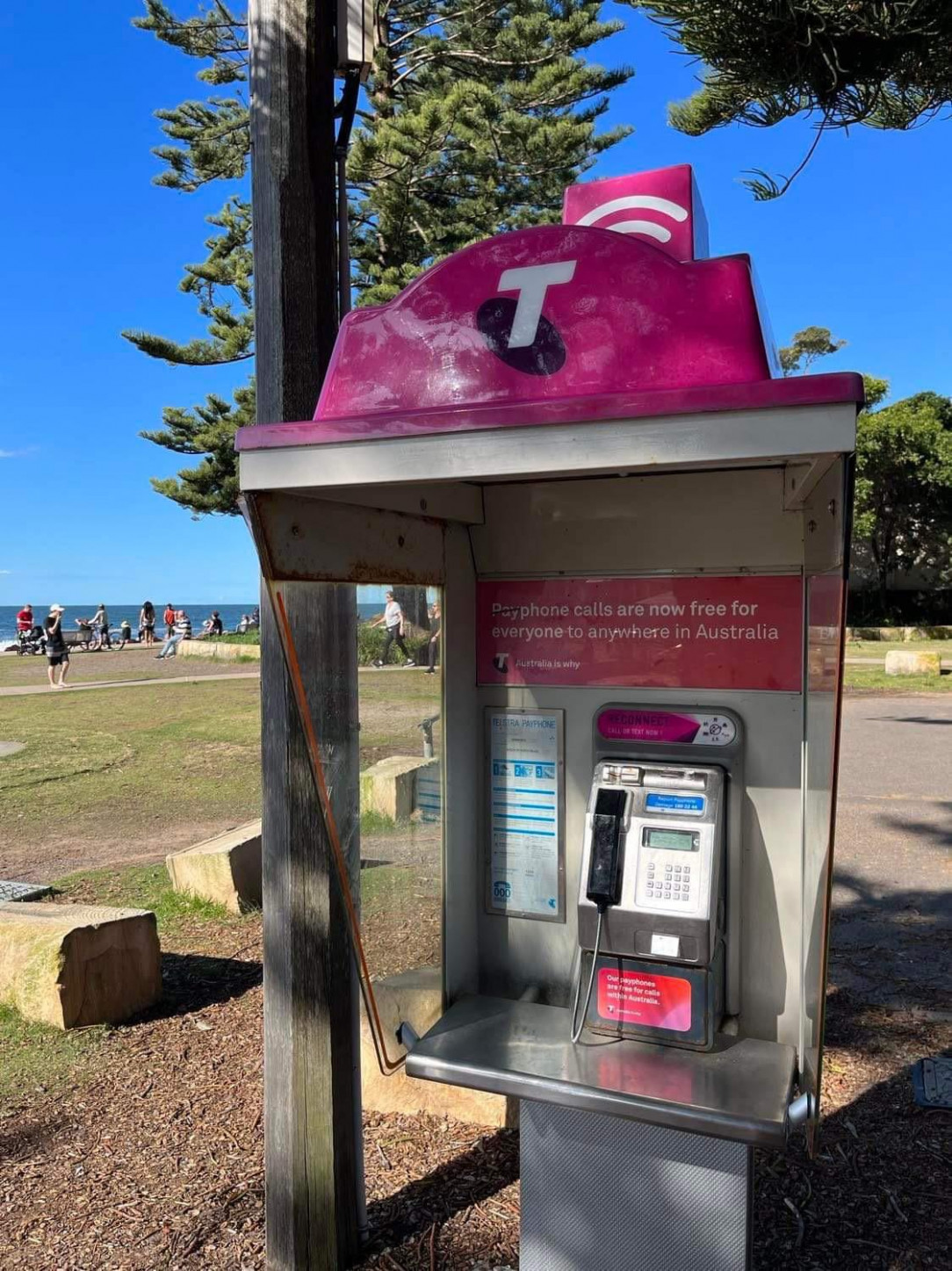 ‘Pay phones’ in Australia are all free