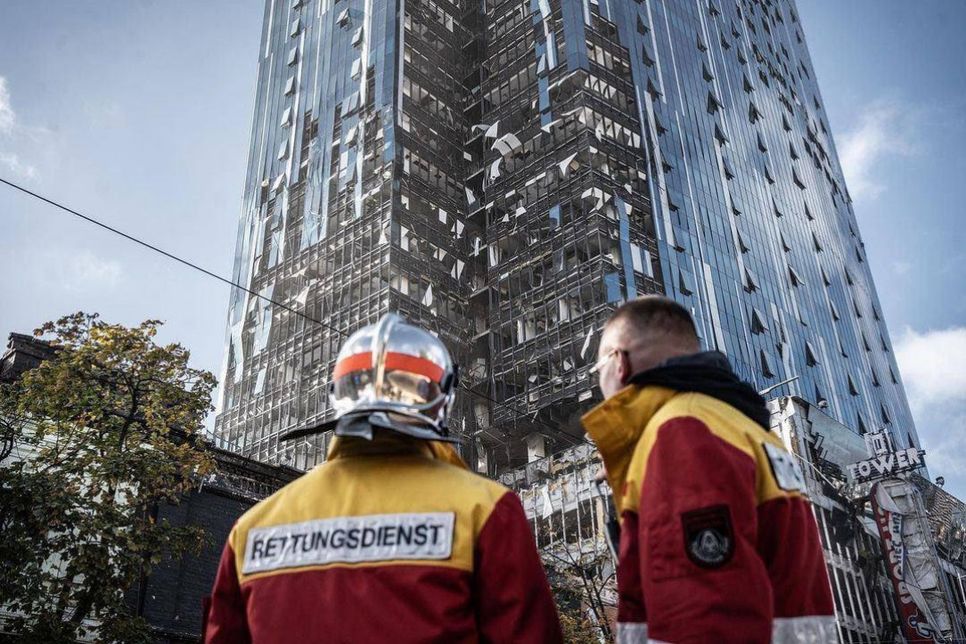 In this trying times wanted to say &quot;Thank you! &quot; to all European countries, who donated their firefighter gear and equipment