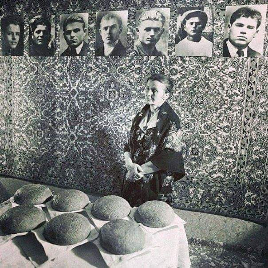 A soviet woman who lost 7 sons during WW2