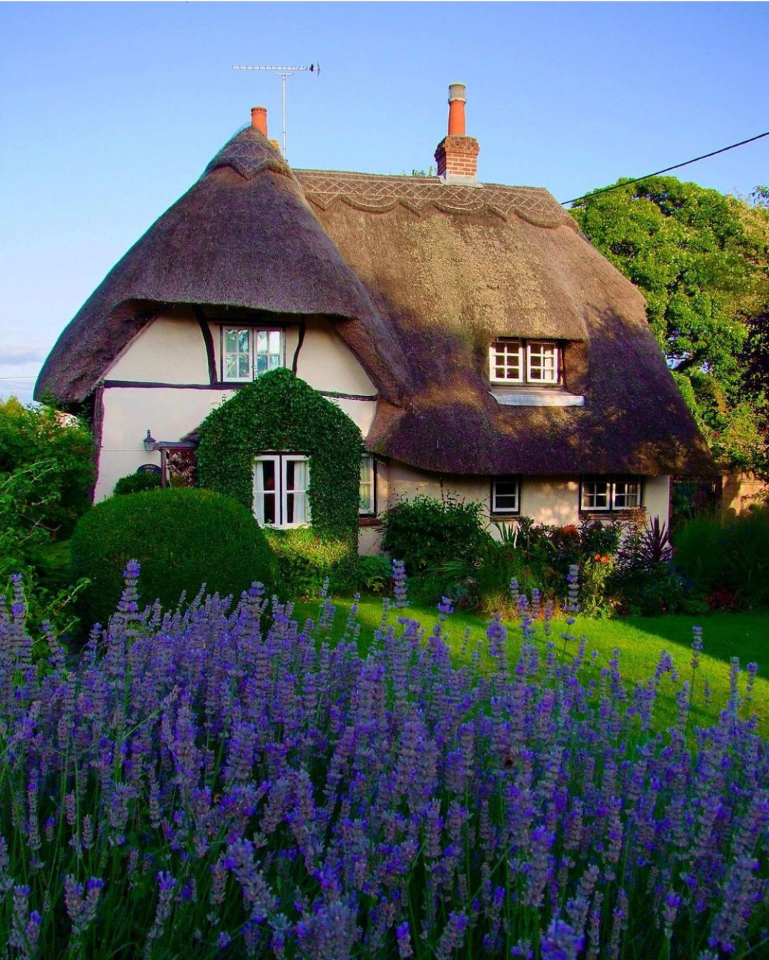 Thatched Splendour in West Hagbourne an attractive village in Oxfordshire