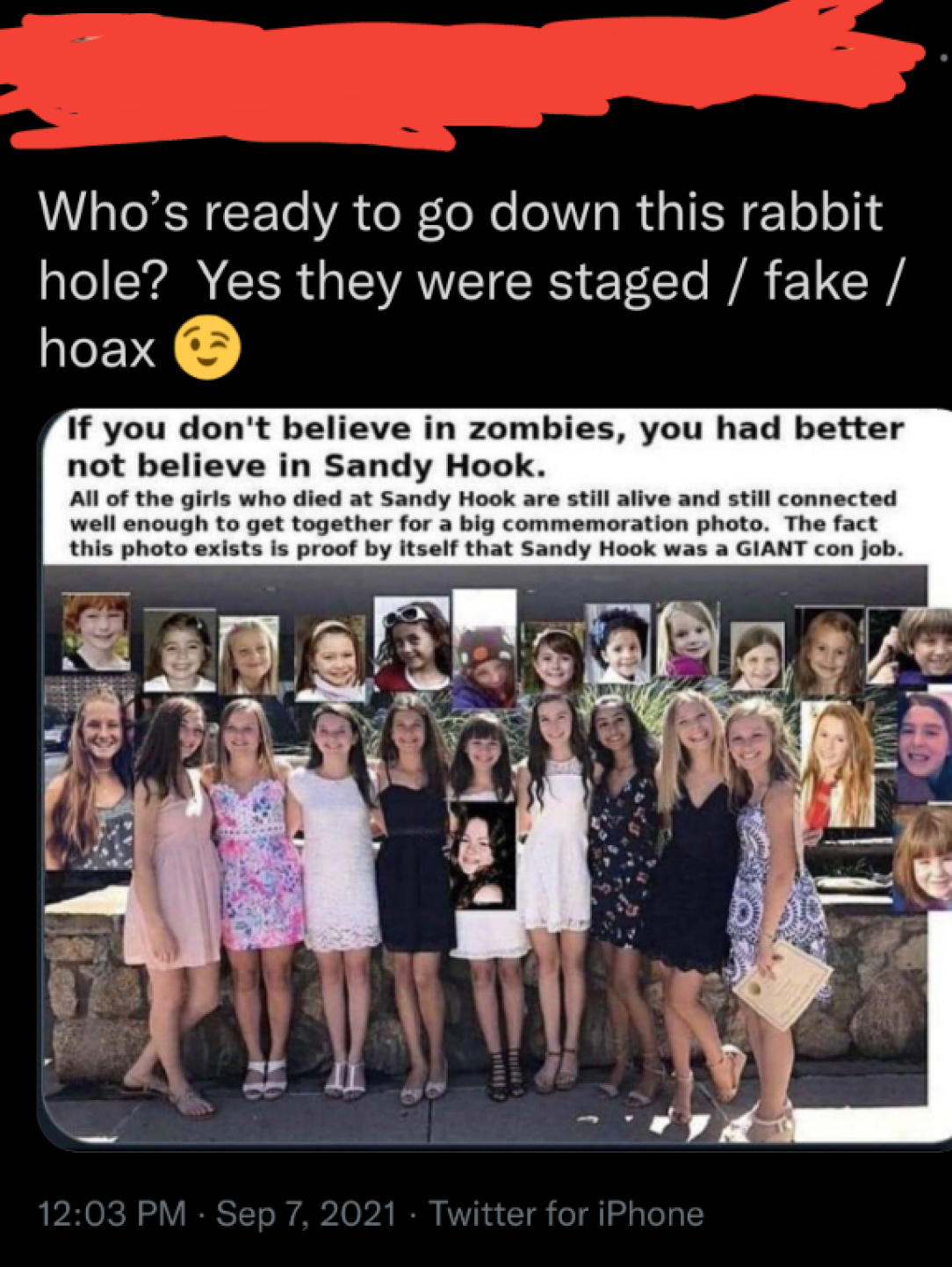 Nearly a decade later and Sandy Hook truthers have gotten worse. Fuck these people
