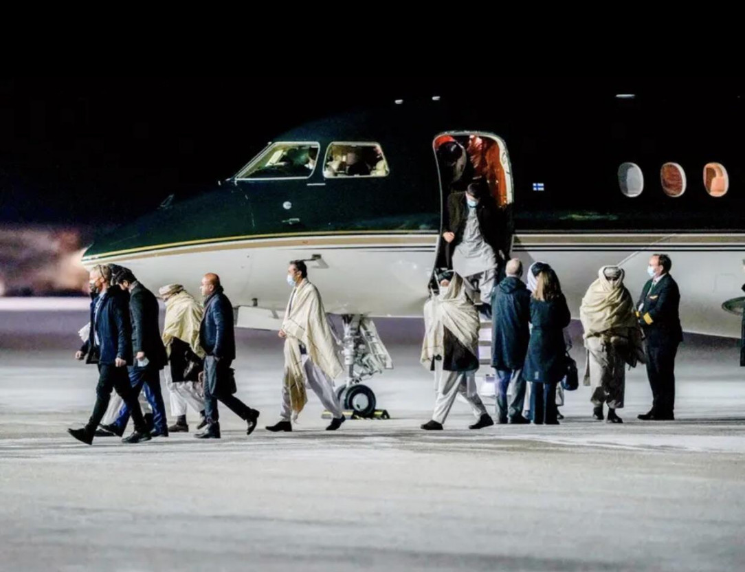 The Taliban just landed in Oslo, Norway