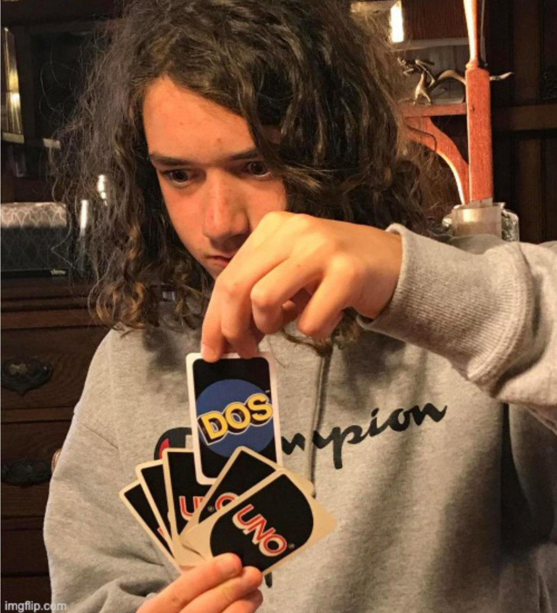 Dos, the Master of Cards and God of the Card Games
