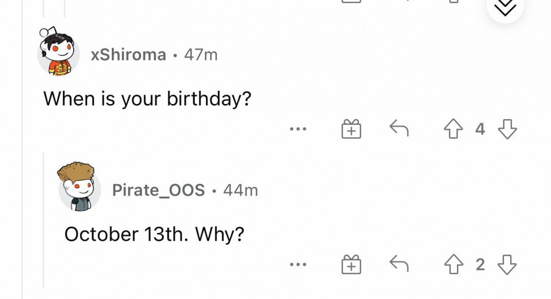 Can we all just take a moment to wish Pirate_OOS a special happy birthday! I’ve waited for this day!